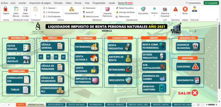 Declaración de renta de personas naturales AG 2021
