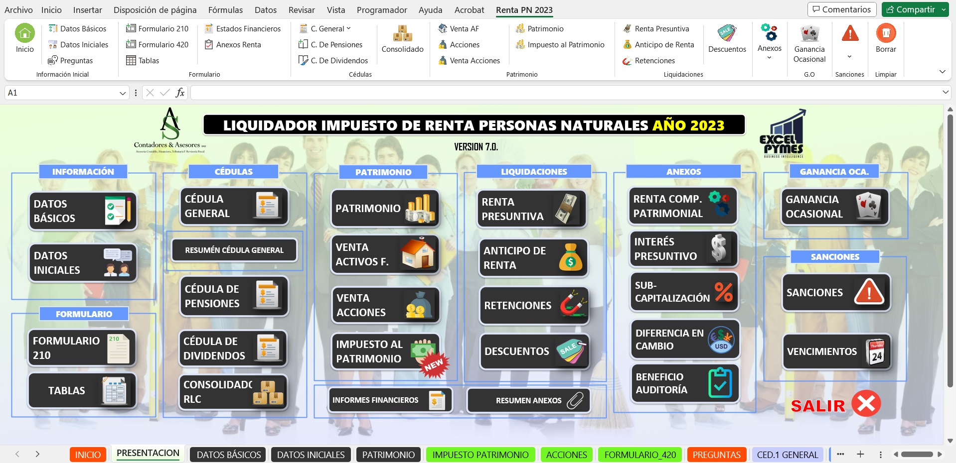 Declaración de renta de personas naturales AG 2023